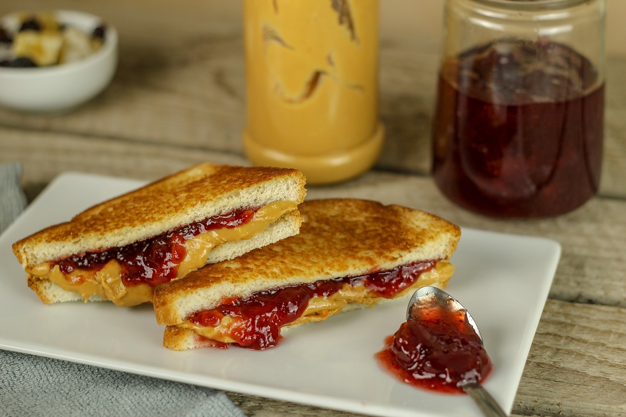 Grilled PB&J Sandwich - Ragabz - Pixabay