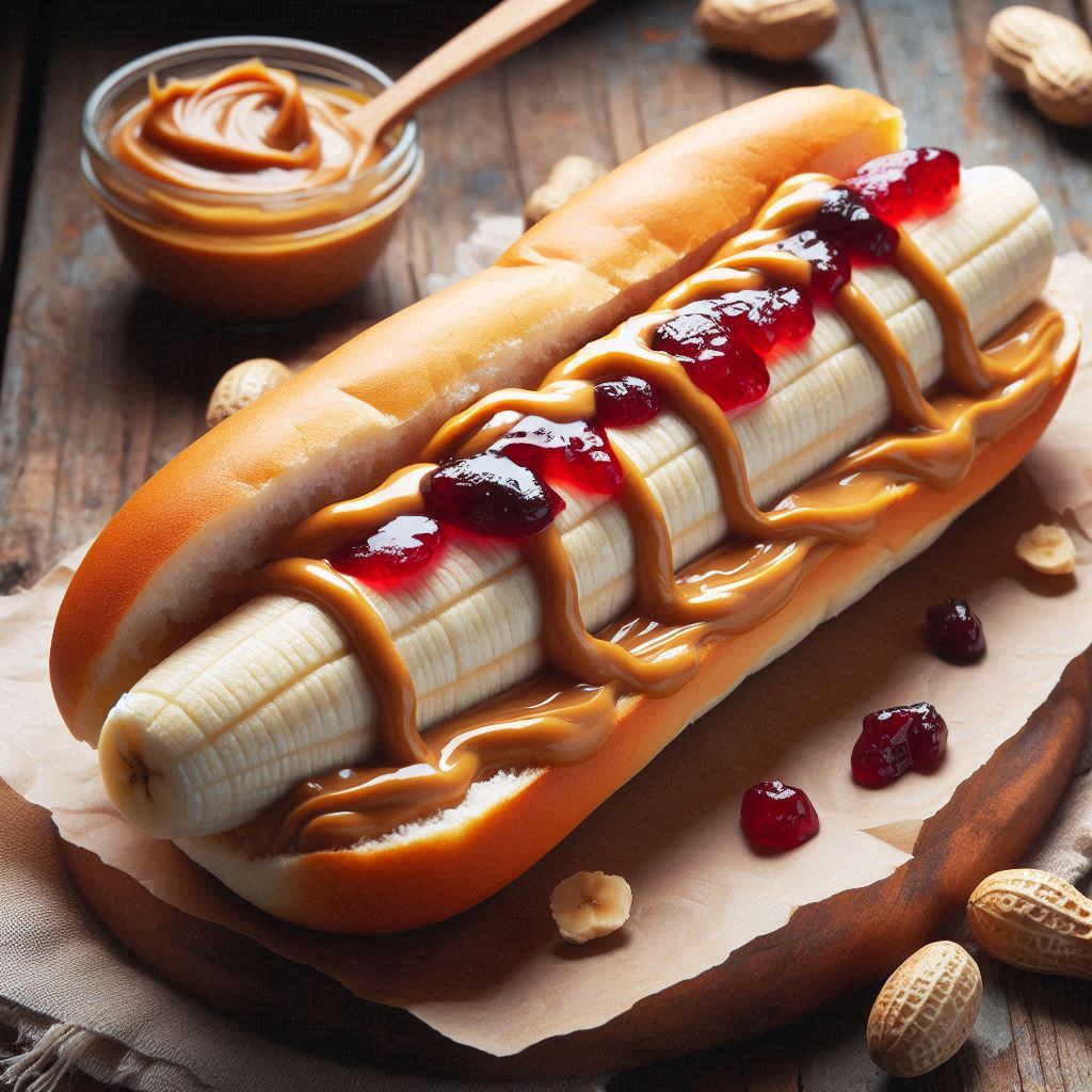 Peanut Butter Banana Dog