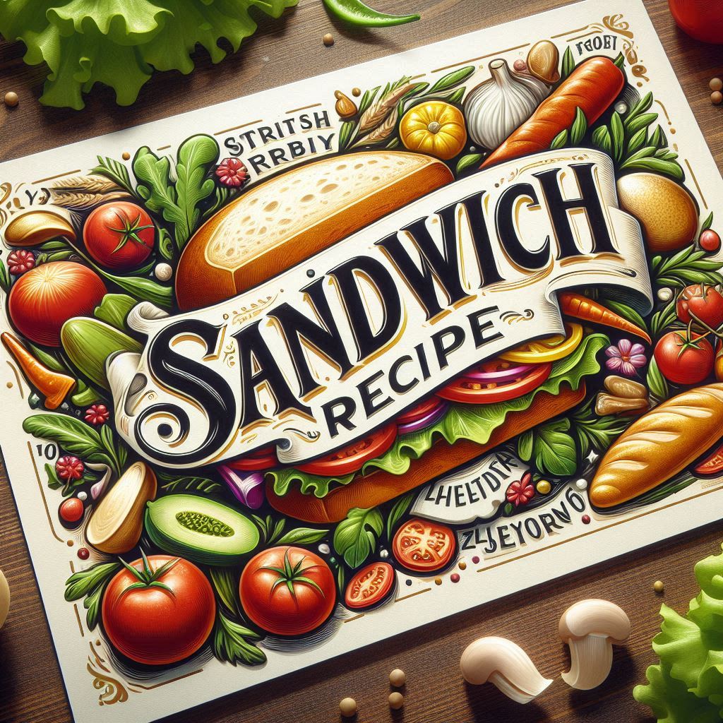 Sandwich Recipe Card