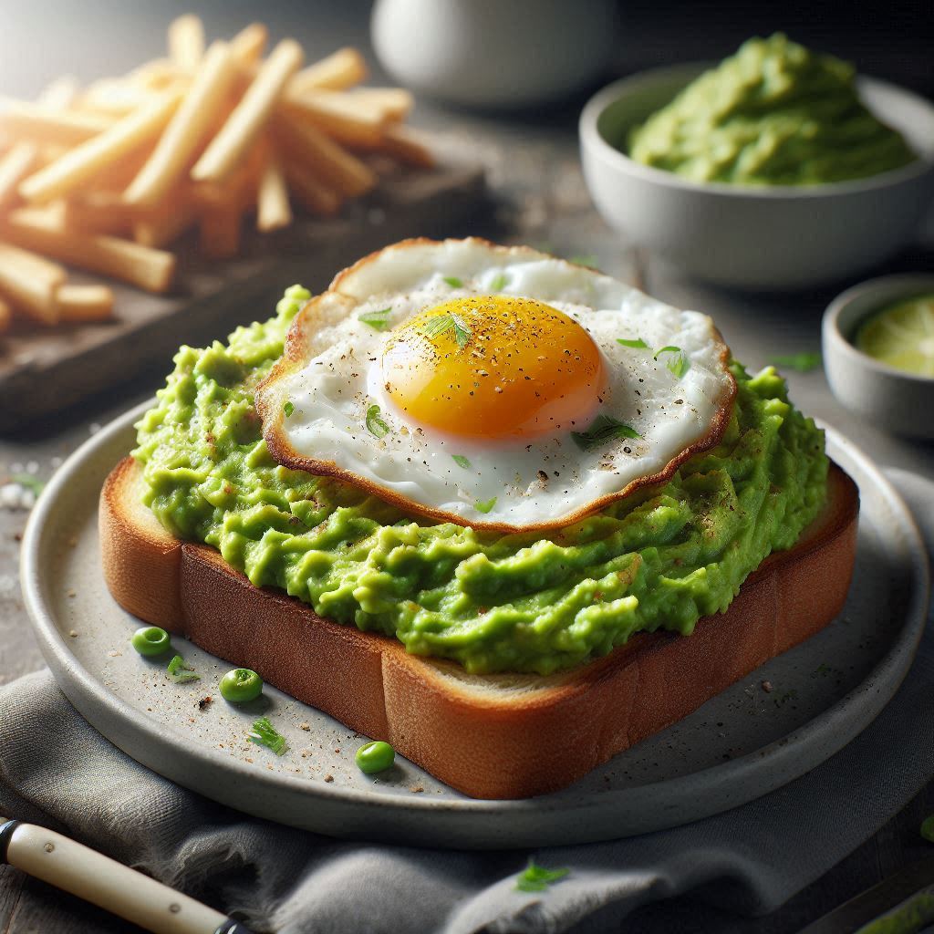 Avocado Toast with Fried Egg