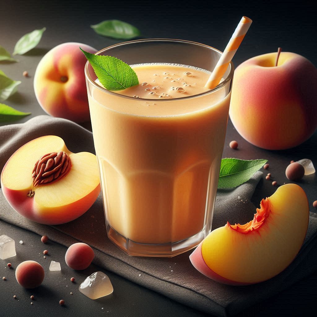 If you love peaches, Just Peachy Smoothie is the perfect smoothie to round out your meal. Try it with your next spicy meatball sandwich.