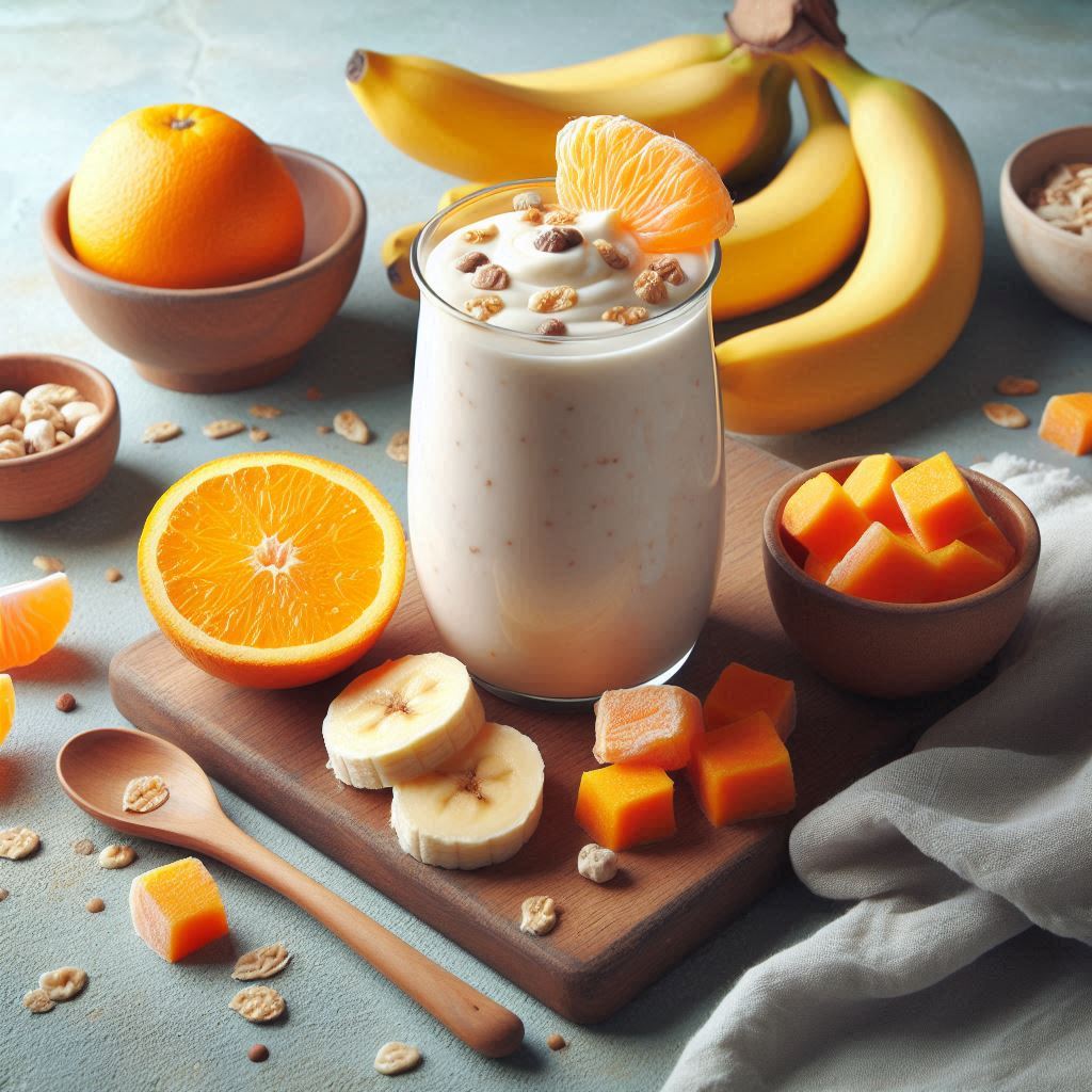 An Orange Cream Smoothie that's healthy and great tasting. Don't you just love it when healthy and yummy go hand in hand? I do.