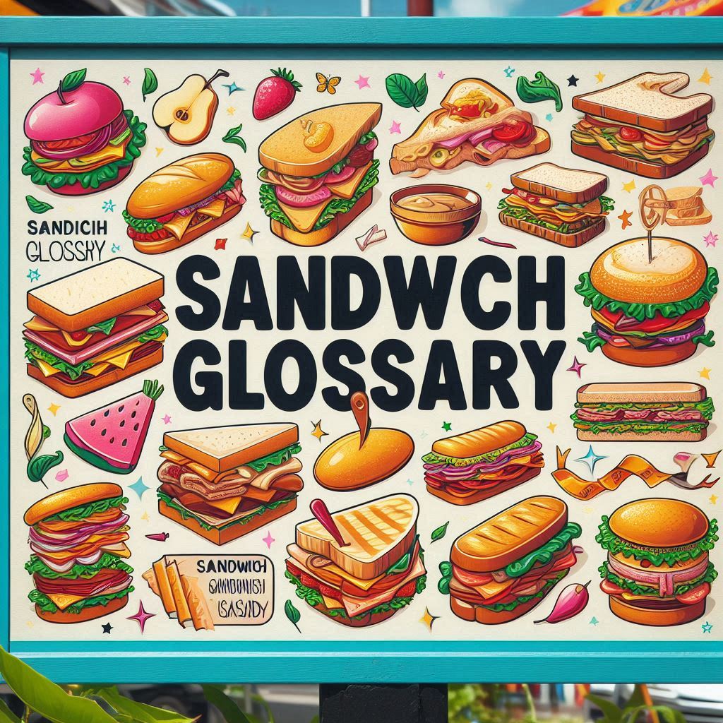 Sandwich Glossary Sign