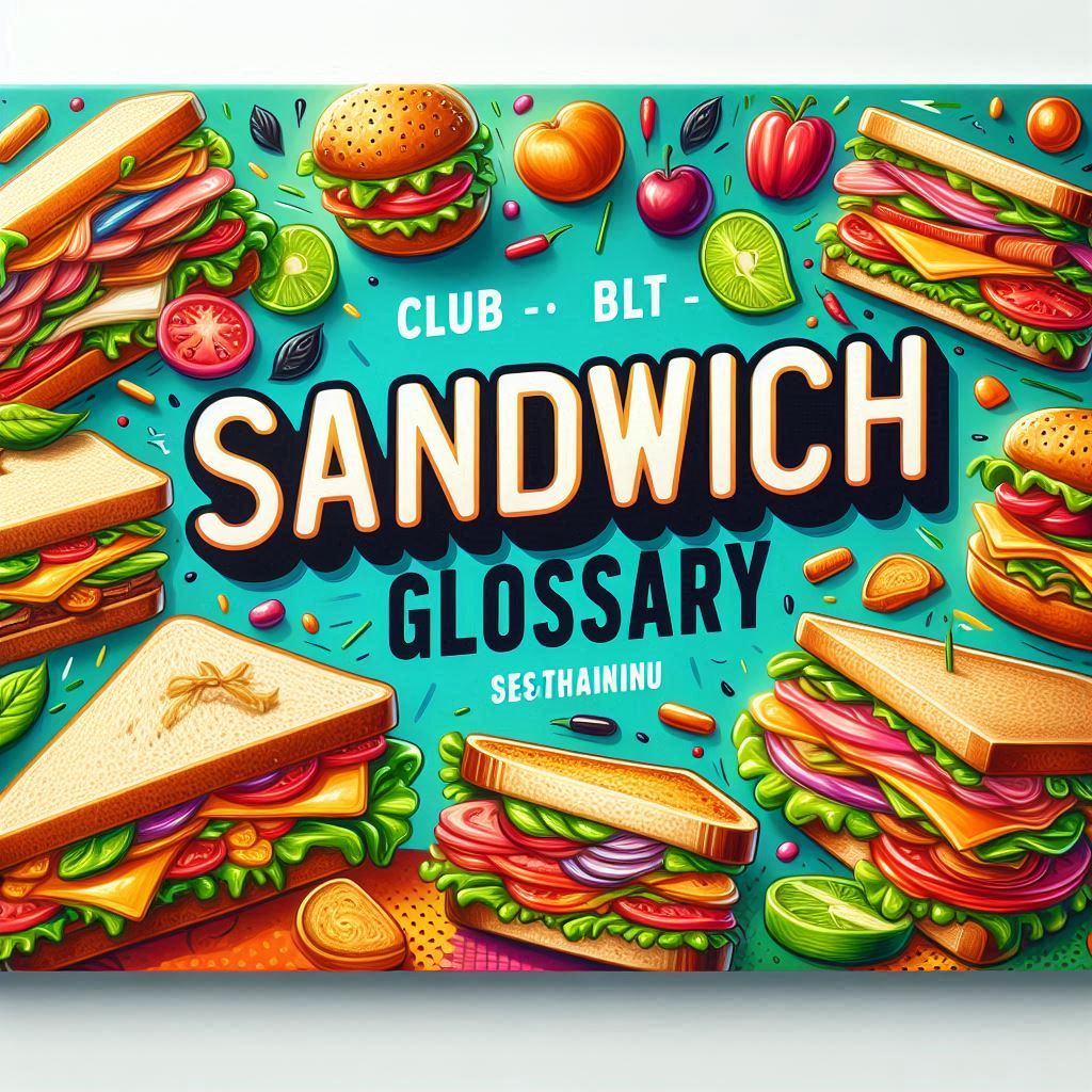 Sandwich Glossary Sign 