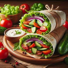 Veggie Wrap Sandwich