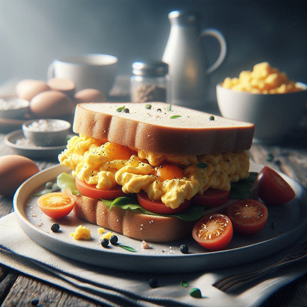 Scrambled Egg Sandwich